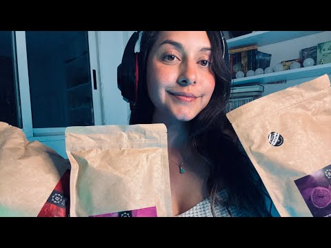 ASMR✨PROBANDO FRUTAS LIOFILIZADAS, SONIDOS MUY CRUNCHYS PARA DORMIR ♥️✨