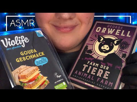 ASMR Mischmasch Haul 🌿🛍️ Veganer Käse, Bücher + neue Teesorten! 🧀📚🍵 (Deutsch/German)