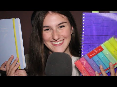 [ASMR] whispering about HOW I STUDY📚// (german/deutsch)