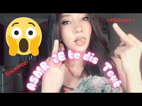 ASMR FRANÇAIS PARTIE 77 : CÉLIBATAIRE , BÉBÉ , MYM , JE TE DIS TOUT  (FAQ)