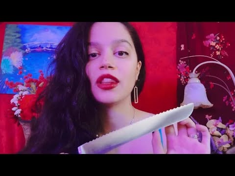 ASMR • Gently Kidnapping You | Japanese Knives