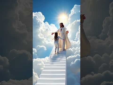 Jesus ist King #jesus #viral #stairs #heaven #love #clouds #sky #jesuslovesyou #explore #reels #amen