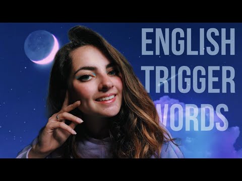 ASMR con PALABRAS DETONANTES en INGLES | ASMR ESPAÑOL