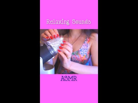ASMR Relaxing Sounds ❤️ Cream on Mic #shorts