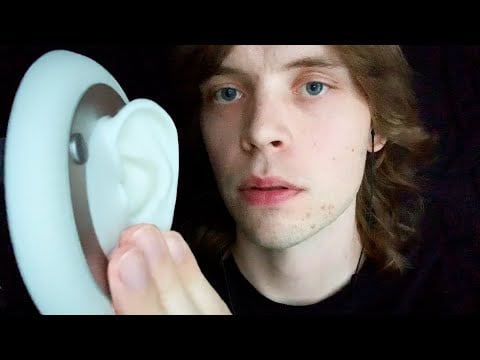 scratching deep inside your ears ASMR
