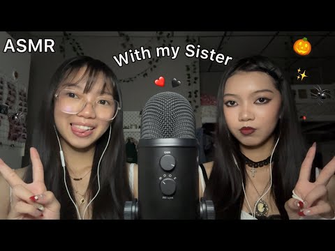 ASMR|With My Sister👻