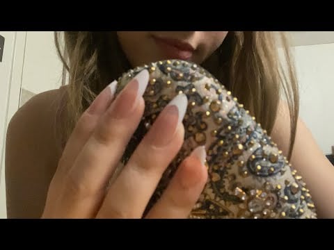 ASMR haul new things i bought TAPPING & scratching