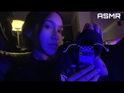 ASMR ☆ Chill Tascam Triggers (mouth sounds, biting, cover,..)