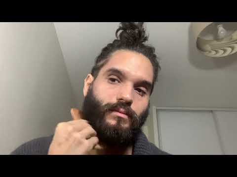 ASMR FRANÇAIS JE BROSSE MA MAGNIFIQUE BARBE EN VIDEO