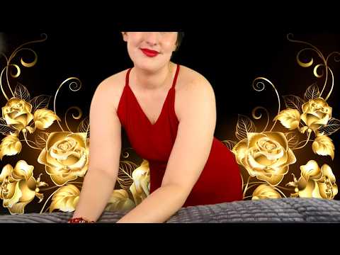 ASMR 🌹Pillow Massage for Sleep ♥️ Soft Spoken Body Massage Roleplay