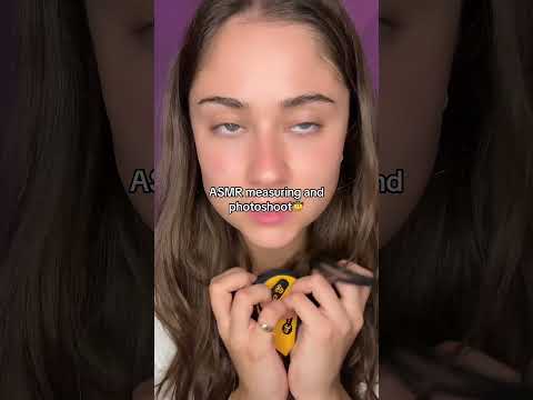 ASMR measuring and photoshoot #asmrphotoshoot #asmrmeasuring #asmr