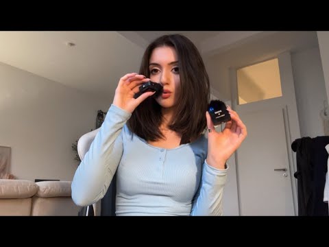 ASMR trying out new mics!