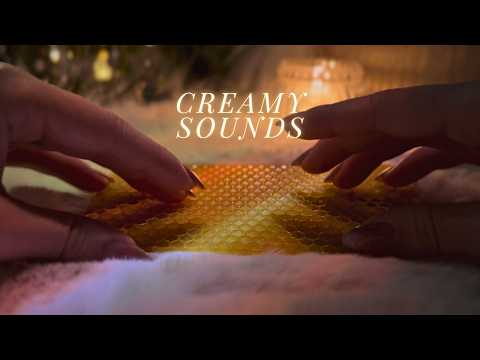 ASMR Creamy Sounds☁️ Smooth & Comforting Tingles🍀(No Talking, No Mouth Sounds)