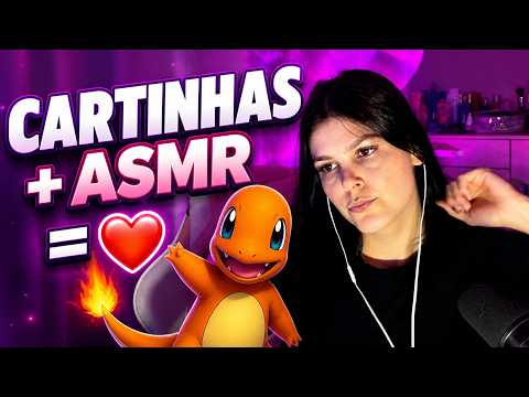 ASMR - Abrindo cartinhas de Pokémon
