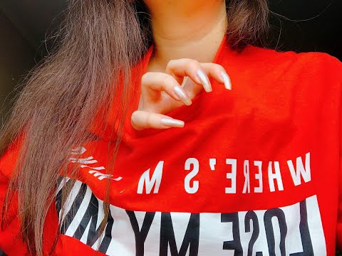 ASMR: SHIRT SCRATCHING 🔥 LEGGINGS SCRATCHING