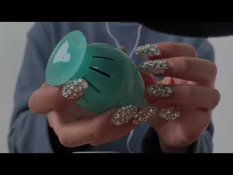 [ASMR] (No Talking) Makeup Sponge Sound, 퍼프 두드리고 긁는 소리