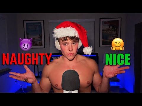 ASMR are you naughty or nice? 🎅🏼