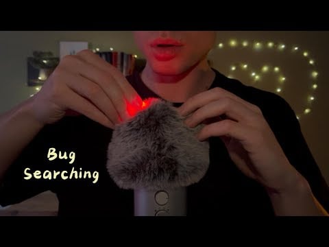 ASMR | Bug Searching, Mouth Sounds & Magic Lights  (Extreme Tingles)