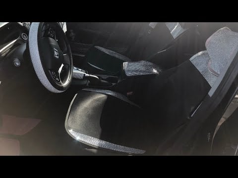 ASMR car tour 1/2 (talking, scratching, & fast tapping)