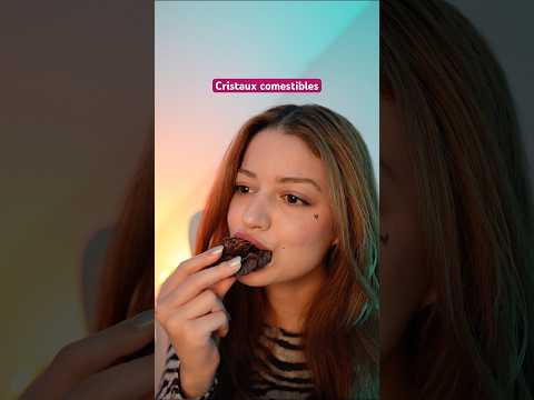 Je goûte des cristaux comestibles pour la première fois #asmr