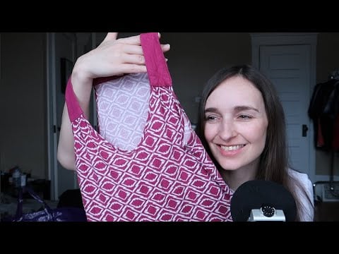 A Bag of 'New' Clothes ~ Fabric Sounds ~ Whispered ASMR For Sleep & Relaxation