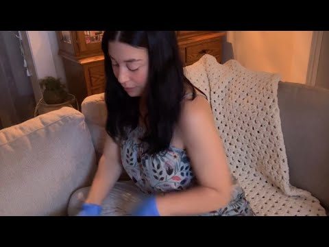 ASMR POV: Mom Brushes Your Hair & Scratches Your Scalp To Sleep. 🌙 #asmr #tingles 