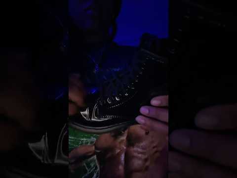 ASMR tingly leather boot sounds #asmr