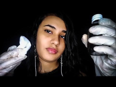 ASMR: ROLEPLAY DERMATOLOGISTA+CONSULTA RÁPIDA (Tratamento De Pele)