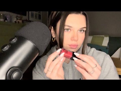 ASMR Relaxing Hand Movements & Mouth Sounds ✨