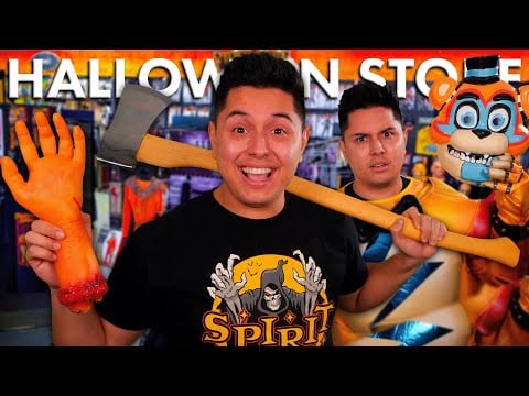 ASMR Spirit Halloween Store Roleplay | Costumes, Decor, Props, & MORE