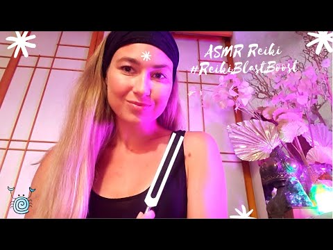 ASMR Reiki | 🌟Your Quick Energy Boost🌟 Sound Healing ASMR | NO TALKING #ReikiBlastBoost 💖Ep. 22💖