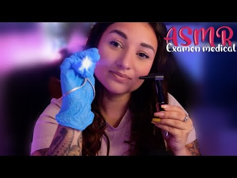 ASMR FRANÇAIS : RÔLEPLAY EXAMEN MEDICAL 🩺