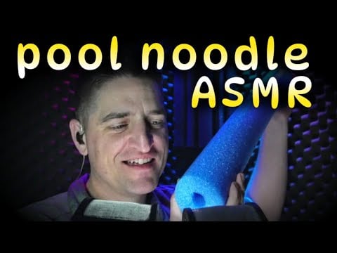 New Fave? 🌊 Pool Noodle #ASMR Foam Scratching #SleepAid