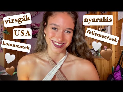 Magyar ASMR - Chilles Beszélgetés 🌞