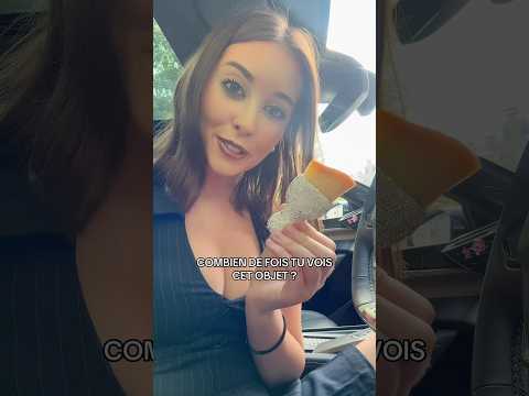 COMBIEN DE FOIS TU VOIS CET OBJET DANS LA VIDÉO ? #asmr