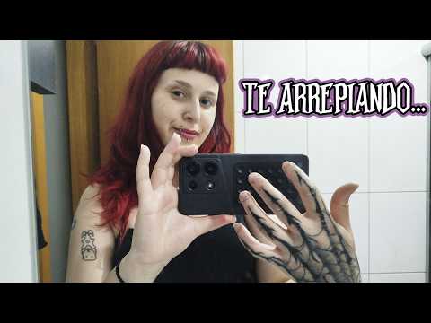 ASMR caseirinho | toques na tela ⟢ tapping no espelho (isso te arrepia?)
