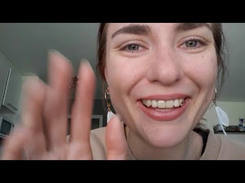 Asmr- Q/A + handmovements & cupped whisper