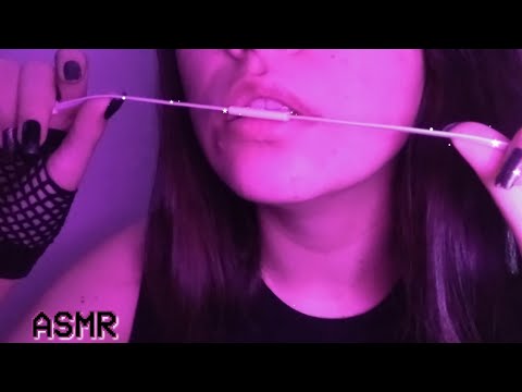 ASMR Com microfone na boca (sons de boca intensos)