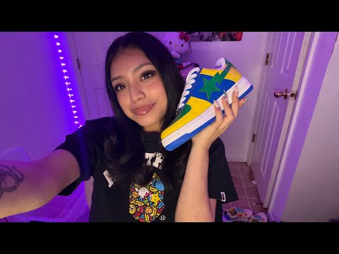 ASMR shoe collection 👟 (tapping) 
