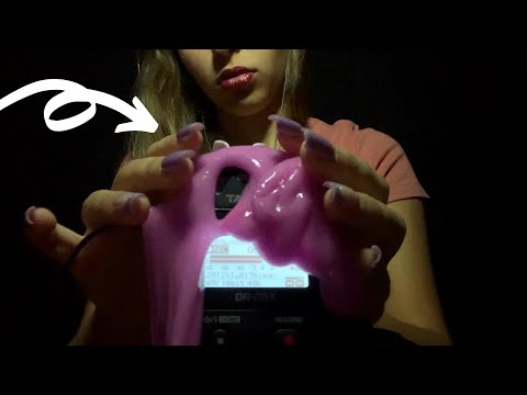 ASMR SLIME NAS SUAS ORELHAS | Amoeba