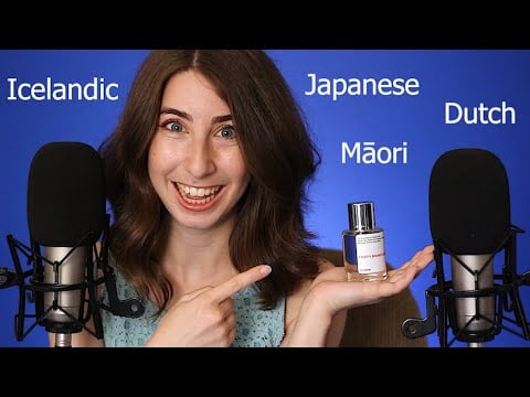 ASMR - Perfume In Different Languages *Binaural Whispered* (Korean, Spanish, Hawaiian, Swahili etc.)