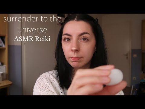 ASMR Reiki｜surrender to the universe ｜remove blockages｜open crown chakra｜surrender