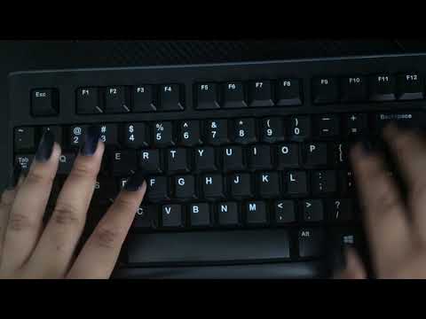 ASMR - Keyboard Sounds (no talking)