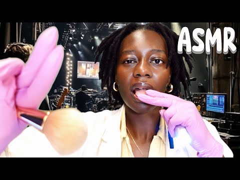 ASMR | SKIN CHECK 👩🏾‍⚕️AT YOUR FAVOURITE CONCERT! 🎤 …I Found Something Strange 😳