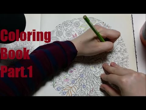 ASMR Coloring Book Part.1 No Talking