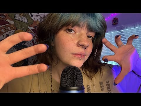 ASMR MOUTH SOUNDS & HAND-MOVEMENTS | Visual ASMR