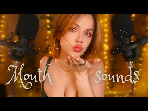 ASMR Pure Ear to Ear MOUTH SOUNDS ✨️