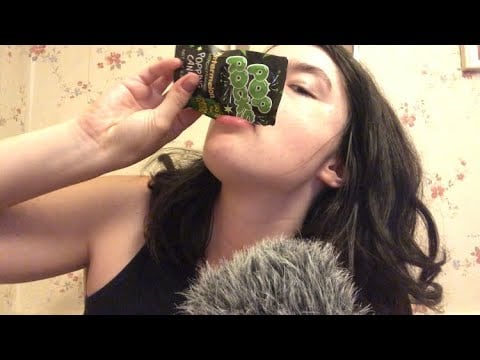 ASMR Trying Japanese Snacks + Pop Rocks ✨| eating show | mouth sounds, crinkling, tapping