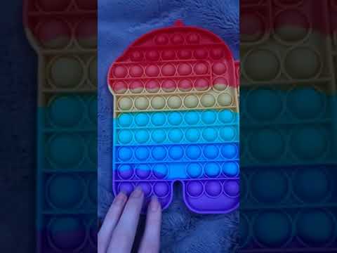 ASMR~ Among Us 🌈 Pop It