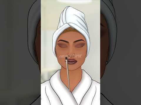 Homeless girl makeover animation, makeup ASMR animation,#animation #asmrsounds #asmr #trendingshorts